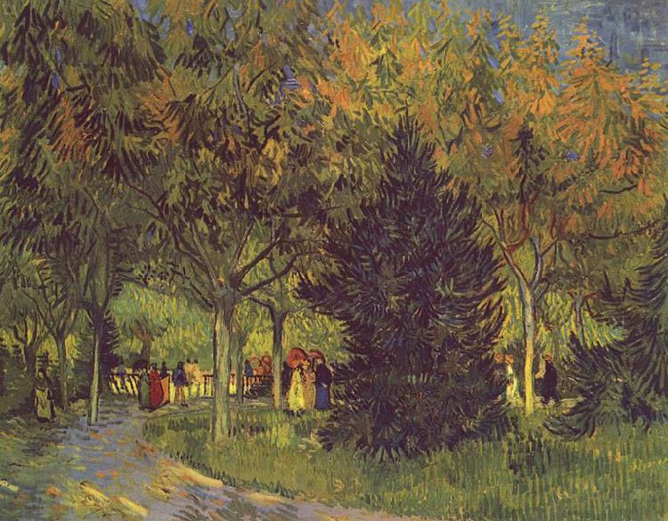 Vincent Van Gogh Allee im Park